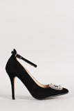 Anne Michelle Pearl Pointy Toe Pump