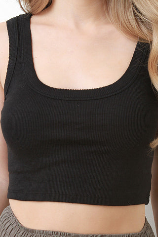 Simple Knit Crop Top