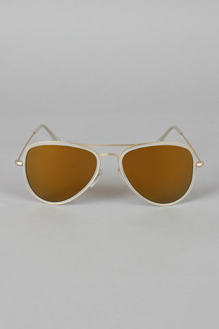 Compact Aviator Sunglasses