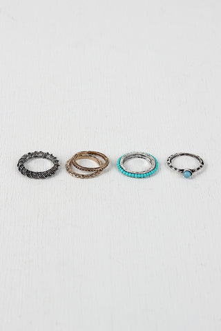 Wave Rings Set