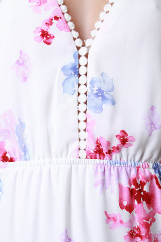 Floral Goddess Maxi Dress