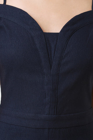 Off-Shoulder Sweetheart Jumpsuit