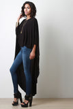 High-Low Poncho Top