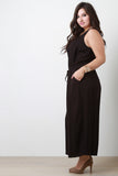 Wide Legs Sleeveless Jumpsuit