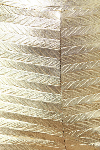 Gold Foil High Waisted Shorts