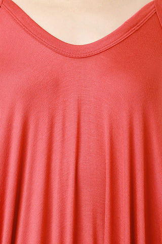 Draping Sides Harem Jumpsuit