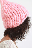 Bright Oversize Knit Beanie