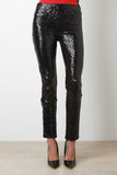 Sequin Fitted Pants