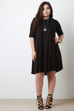 Half Sleeve Shift Dress