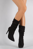 Liliana Slouchy Pointy Toe Stiletto Boot