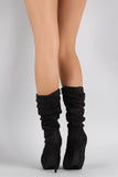 Liliana Slouchy Pointy Toe Stiletto Boot