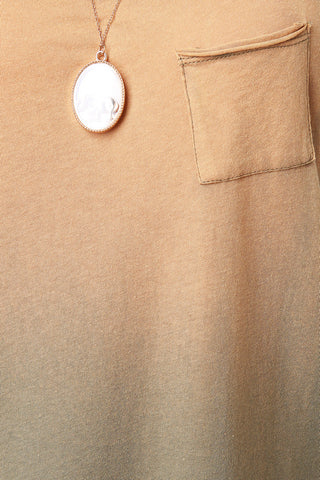 Scooped Neck Sleeveless Double Slit Tank Dress