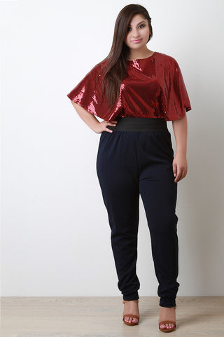 High Waist Crepe Pants