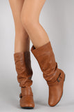 Wild Diva Lounge Slouchy Flat Boots