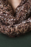 Marled Infinity Knit Scarf