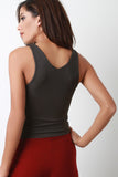 V-Neck Sleeveless Tank Top