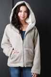 Fleece Hoodie Jacket