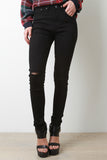 Ripped Knee Skinny Jeans