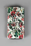 Feel Beautiful Floral Wallet