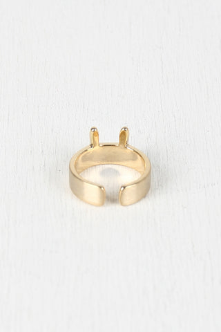 Cutie Bunny Face Ring