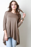 Trapeze High-Low Yoke Top