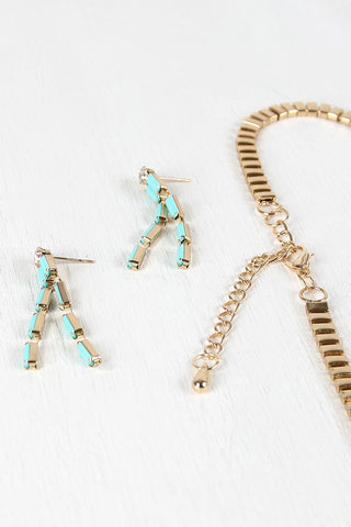 Scallop Bib Necklace