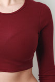 Thermal Knit Crop Top