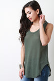 Loose Knit Sleeveless Top