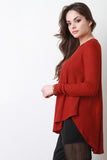 Thermal Rounded Hem Shift Top